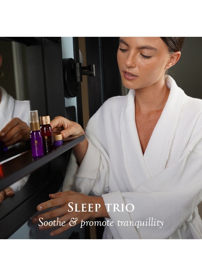 SPA CEYLON Sleep Wellness Trio Set | Restful Spa Essentials | Natural Ingredients | Ayurvedic Bath Gift Set | Lavender Essential Oil | Shower gel, Body Mist, Balm | Gift set - Image 3